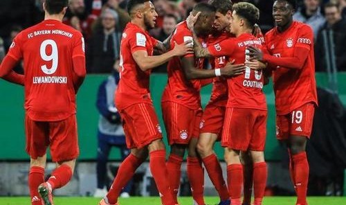  莱比锡红牛与拜仁上演进球大战平分秋色