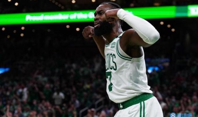  杰伦布朗末节爆发连得九分，凯尔特人客场逆转篮网