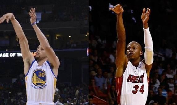  库里三分球命中数超越雷阿伦登顶历史  