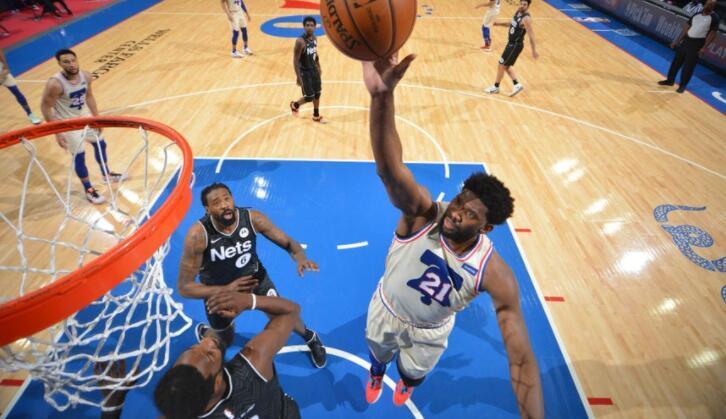  恩比德统治内线，76人主场轻取公牛巩固季后赛席位